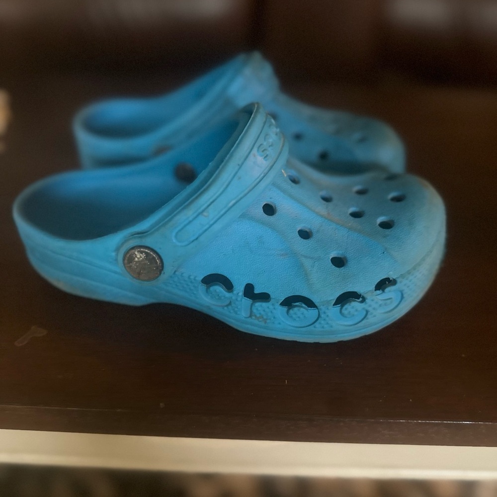 Crocs Kids Blue Boys Worn a couple of times